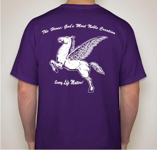 Precious's Angels Fundraiser - unisex shirt design - back