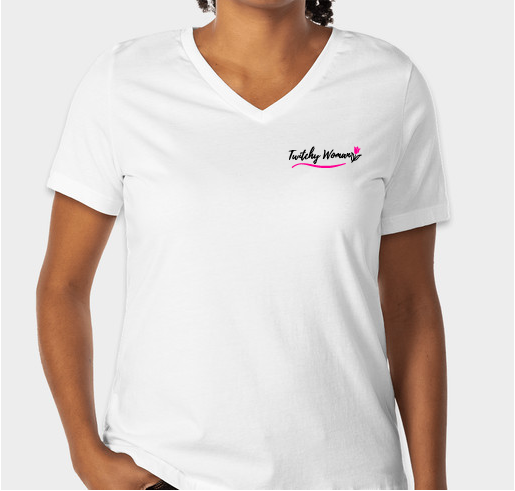 The Annual Twitchy Woman T-shirt sale is back! Fundraiser - unisex shirt design - small