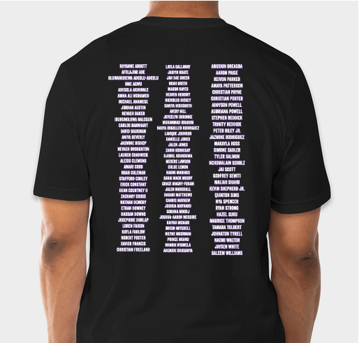CMIT South Class of 2023 Fundraiser - unisex shirt design - back