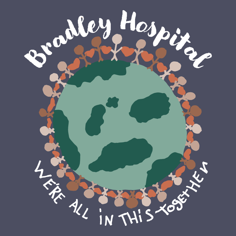 Bradley Hospital Creative Expressions Committee's Annual T-Shirt Campaign shirt design - zoomed