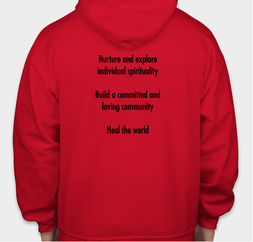 UUCR Shirt and Sweatshirt Sale Fundraiser - unisex shirt design - back