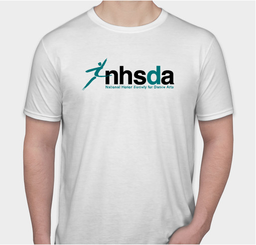 National Honor Society for Dance Arts Logo Apparel Fundraiser - unisex shirt design - front