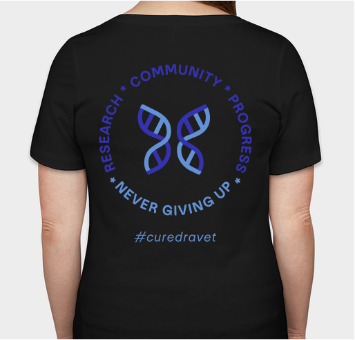 Dravet Syndrome Awareness Month T-Shirt Campaign Fundraiser - unisex shirt design - back