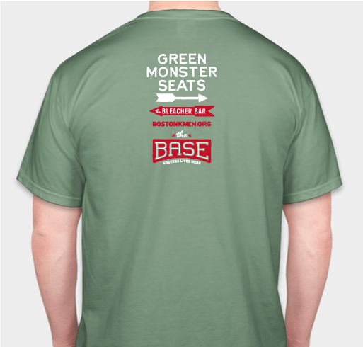 K Men Team Up With The BASE Fundraiser - unisex shirt design - back