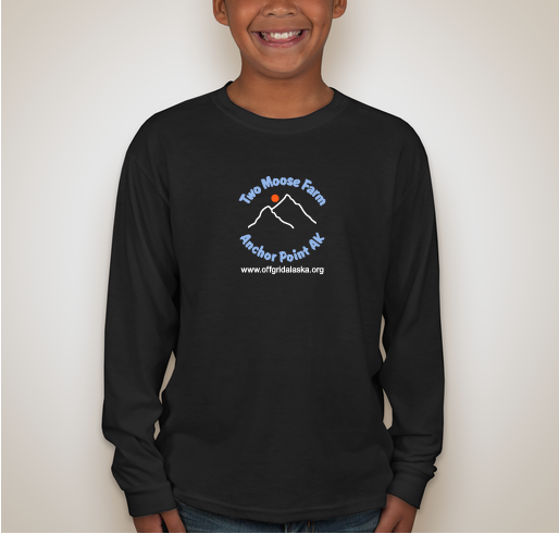 Two Moose Farm Fundraiser - unisex shirt design - back