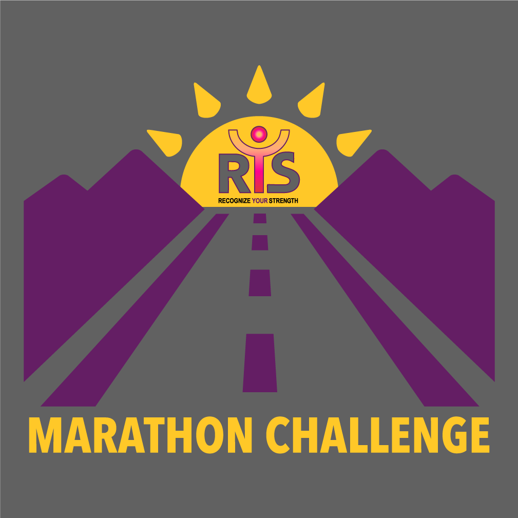 RYS Marathon Challenge shirt design - zoomed
