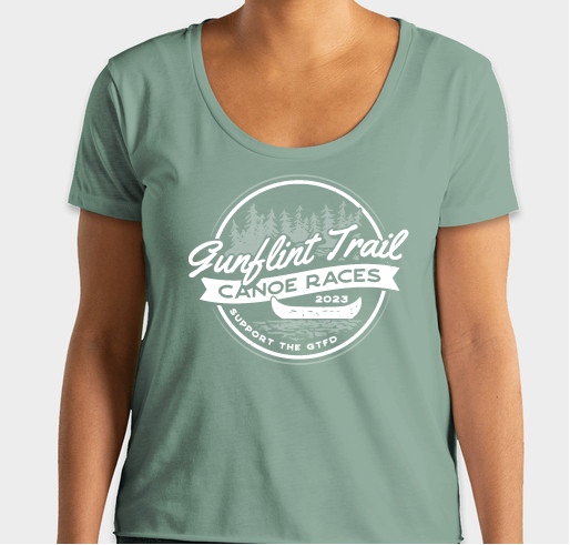 Gunflint Trail Canoe Races 2023 Fundraiser - unisex shirt design - front