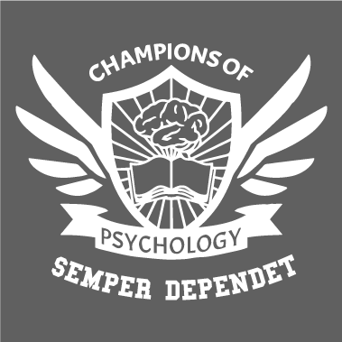 Champions of Psychology Apparel Drive shirt design - zoomed