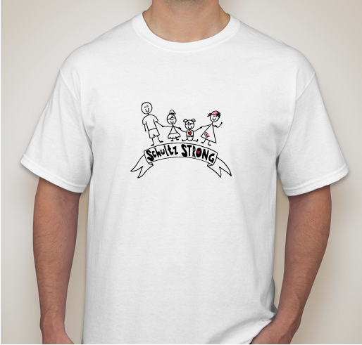 Schultz Strong Fundraiser - unisex shirt design - front