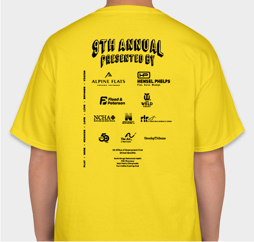 Envision A 5K In My Shoes 2023 Fundraiser - unisex shirt design - back