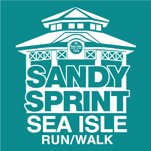 Sandy Sprint Sea Isle 2023 (Apparel) shirt design - zoomed
