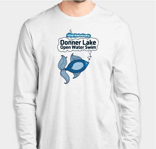42nd Annual Donner Lake Swim 2023 Fundraiser - unisex shirt design - small