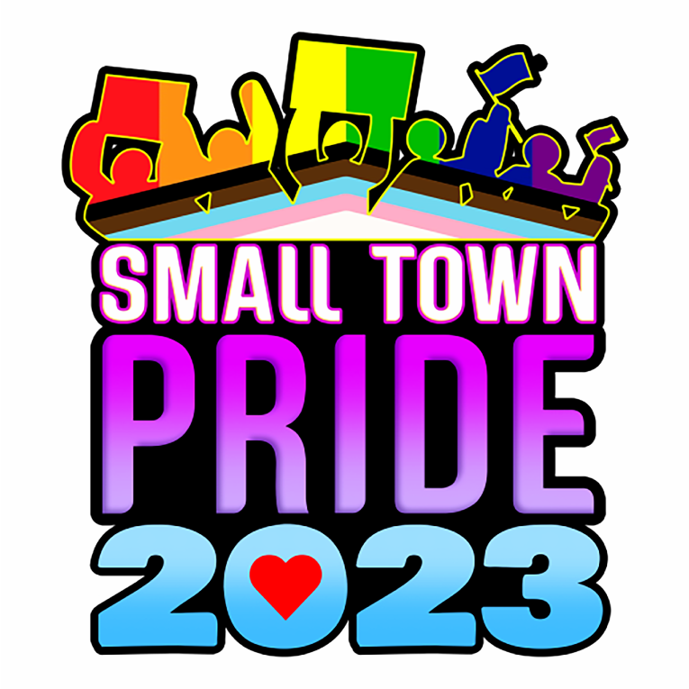 Small Town Pride 2023 shirt design - zoomed