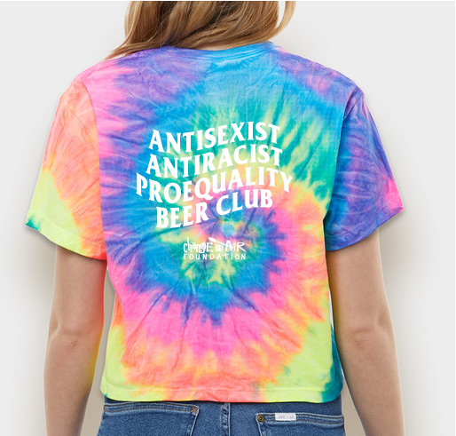 AntiRacist AntiSexist ProEquality Beer Club Fundraiser - unisex shirt design - back