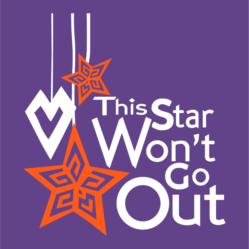This Star Won't Go Out shirt design - zoomed