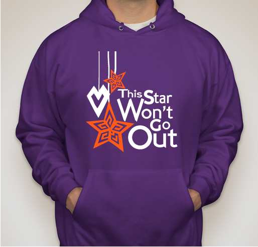 This Star Won't Go Out Fundraiser - unisex shirt design - front