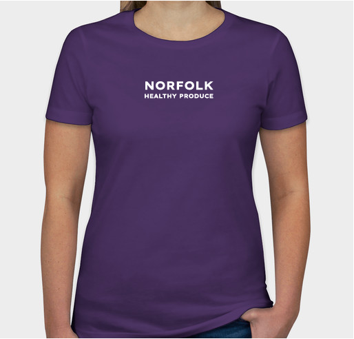 The Purple Tomato Fundraiser - unisex shirt design - front