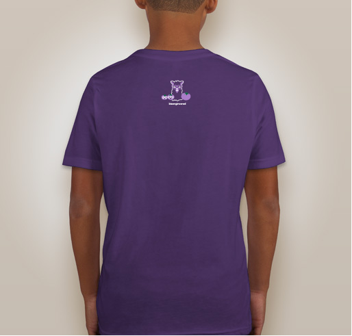 The Purple Tomato shirt design - zoomed