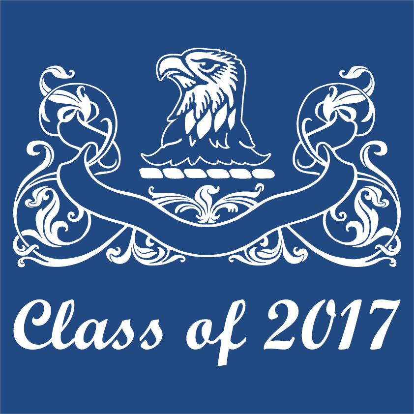 LHS Class of 2017 shirt design - zoomed
