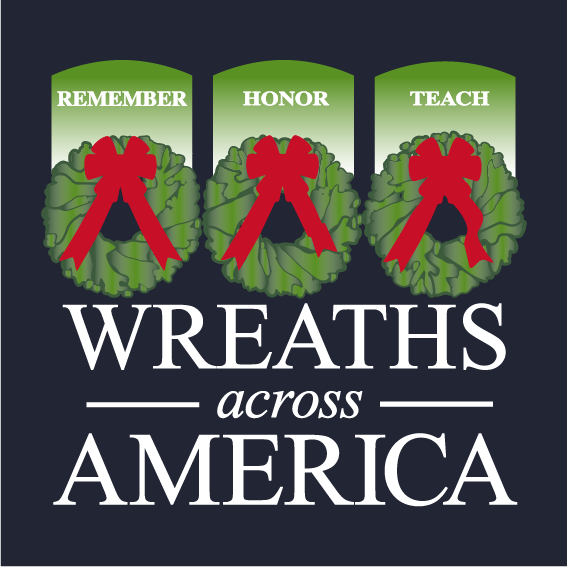 2015 Volunteer Shirts - Wreaths Across America shirt design - zoomed