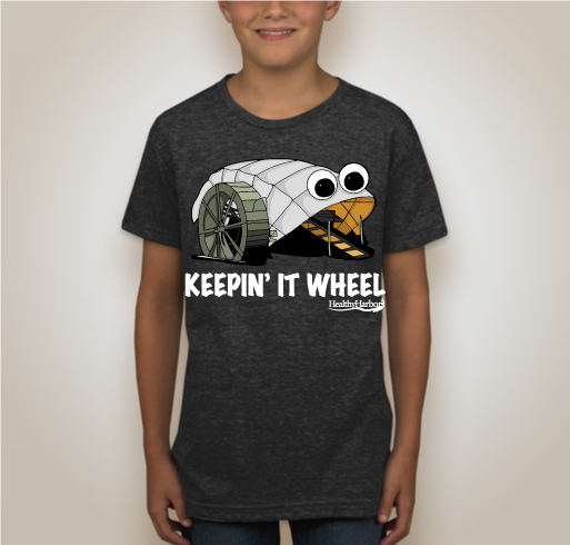 Mr. Trash Wheel T-Shirt: Keepin' it Wheel Fundraiser - unisex shirt design - back