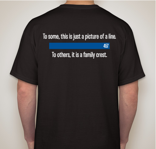 Support Daniel Ellis RPD Fundraiser - unisex shirt design - back