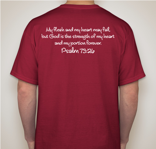 Team Amazing Gracey! Fundraiser - unisex shirt design - back