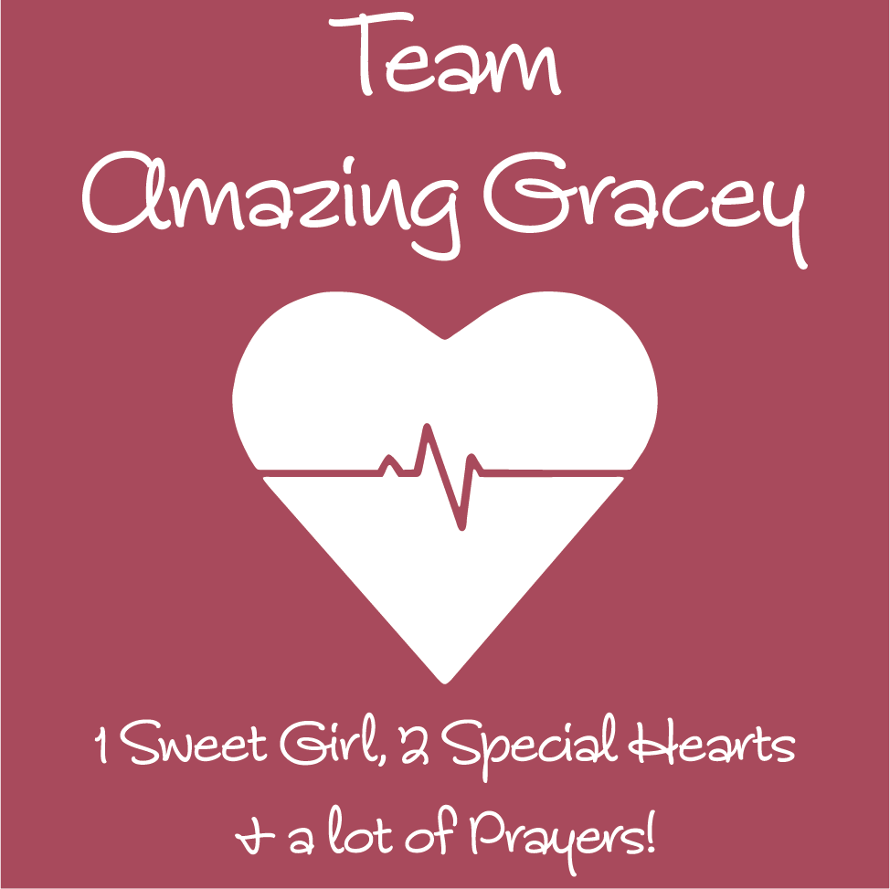 Team Amazing Gracey! shirt design - zoomed