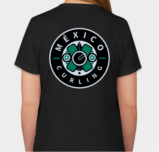 Support Team Mexico Women's Curling 2023! Fundraiser - unisex shirt design - back