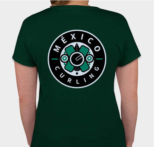 Support Team Mexico Women's Curling 2023! Fundraiser - unisex shirt design - back