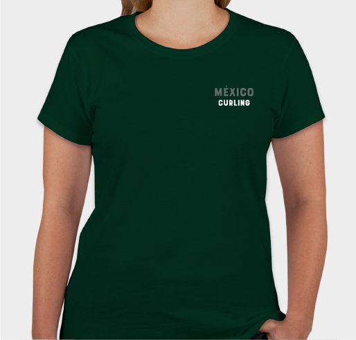 Support Team Mexico Women's Curling 2023! Fundraiser - unisex shirt design - front