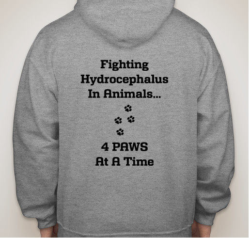 SHAHS - Super Hero's Animal Hydrocephalus Society Fundraiser Fundraiser - unisex shirt design - back