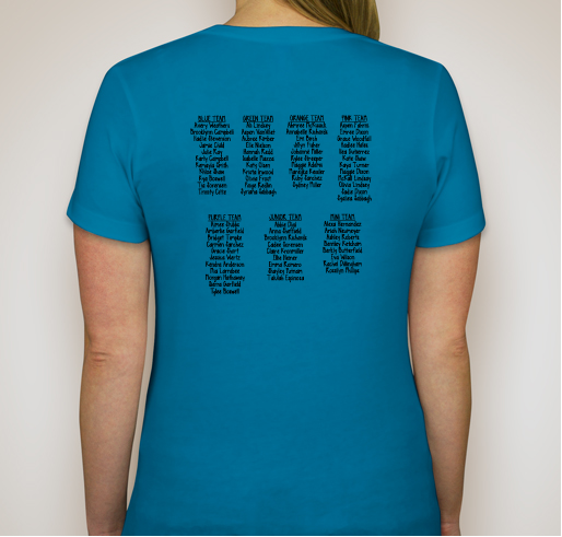 Energy Dance Team Shirts Fundraiser - unisex shirt design - back