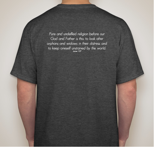 To Belong...To Be Loved Fundraiser - unisex shirt design - back
