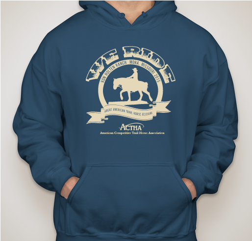The Great American Trail Horse Festival 2015 Fundraiser - unisex shirt design - small