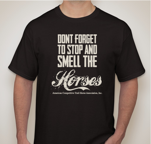 Stop & Smell the Horses Fundraiser - unisex shirt design - small