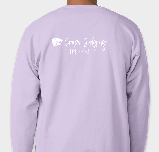 By 90 sweatshirt Fundraiser - unisex shirt design - back