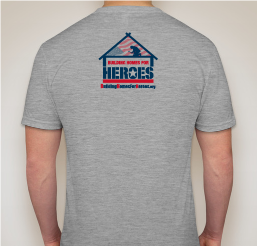 Jenkintown 7th Graders ~ Building Homes for Heroes Fundraiser - unisex shirt design - back