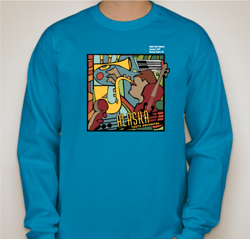 Alaska Youth Orchestras Fundraiser - unisex shirt design - front