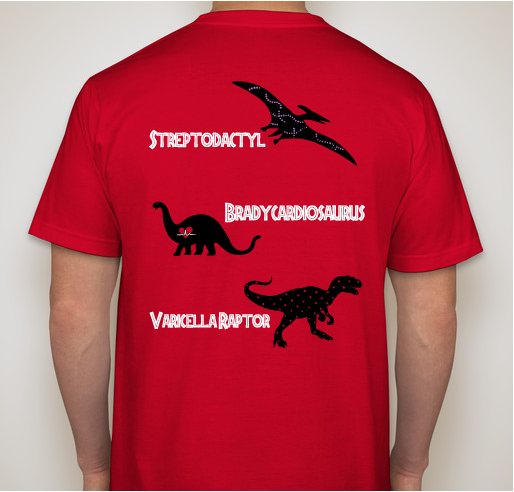 Doc Opera 2015 | Dinosaur Shirt Fundraiser - unisex shirt design - back