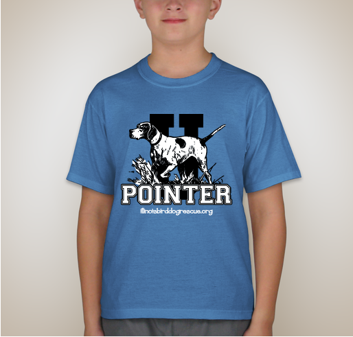 Pointer U! Fundraiser - unisex shirt design - back