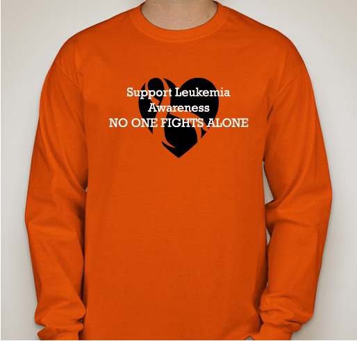 Support Leukemia #TeamKara Fundraiser - unisex shirt design - front