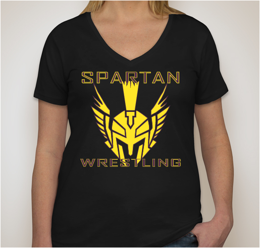 Spartan Wrestling Fundraiser - unisex shirt design - front