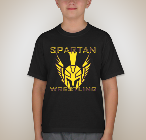 Spartan Wrestling Fundraiser - unisex shirt design - front