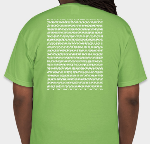 Fundraiser Title-Summer 2023 Families For HoPE, Inc., T Shirt Fundraising Campaign Fundraiser - unisex shirt design - back