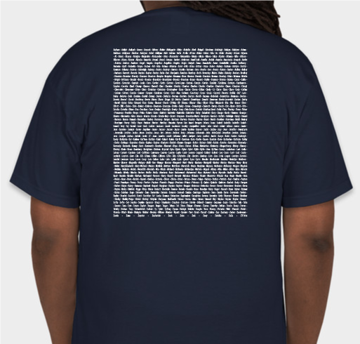 Fundraiser Title-Summer 2023 Families For HoPE, Inc., T Shirt Fundraising Campaign Fundraiser - unisex shirt design - back