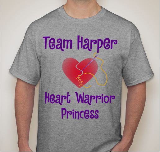 Help Support Harper's Heart Journey Custom Ink Fundraising