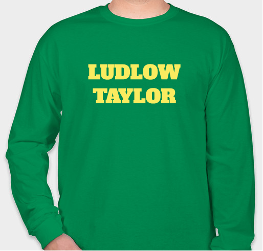 Block Script Ludlow-Taylor Spirit Wear Fundraiser - unisex shirt design - front