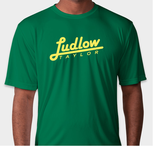 Retro Script Ludlow-Taylor Spirit Wear Fundraiser - unisex shirt design - small