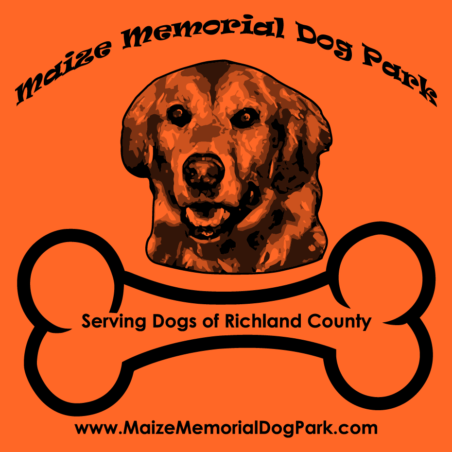 Raising funds for Phase II of the Maize Memorial Dog Park shirt design - zoomed